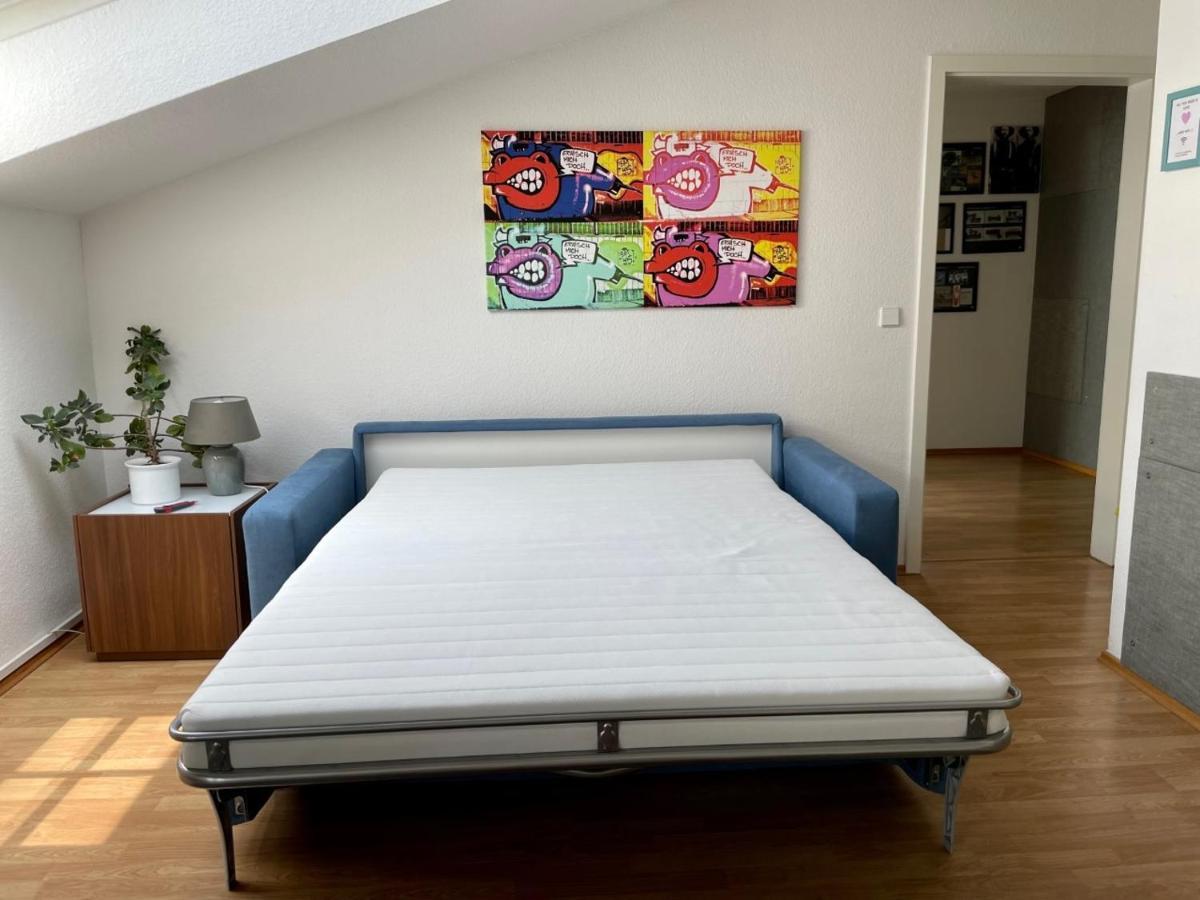 Charmante Dachgeschoss Wohnung Leipzig Exterior foto